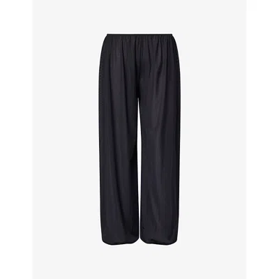 Gimaguas Womens  Zoe Sheer Woven Trousers In Black