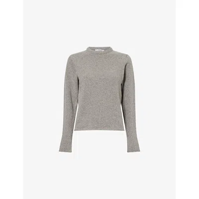 Gimaguas Womens  Cometa Wool-blend Jumper In Gray