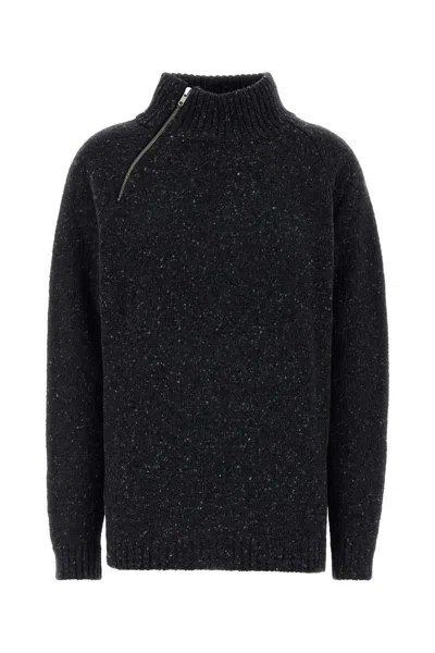 Gimaguas Xavi Oversize Wool-blend Sweater In Black