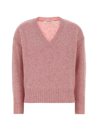 Gimaguas Yuna Melange Sweater In Pink