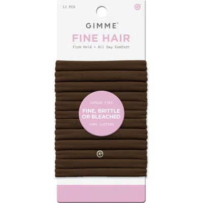 Gimme Beauty Fine Fit Hair Bands In Pattern