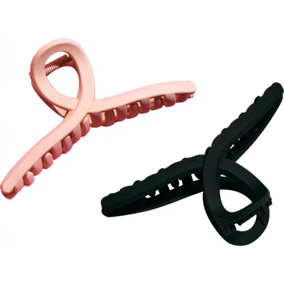 Gimme Beauty Loop Claw Clip Duo In Multi
