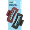 Gimme Beauty Rectangle Double Teeth Claw Clip In Multi