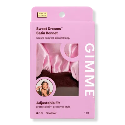 Gimme Beauty Sweet Dreams Satin Sleep Bonnet - Fine Hair