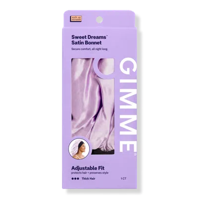 Gimme Beauty Sweet Dreams Satin Sleep Bonnet - Thick Hair