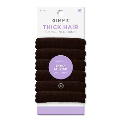 Gimme Beauty Thick Hair Extra Stretch Hair Band - Dark Brown