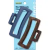 Gimme Beauty Thin Rectangle Claw Clip In Multi