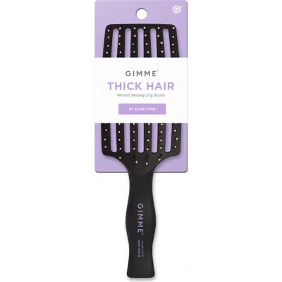 Gimme Beauty Vented Detangling Brush In Black
