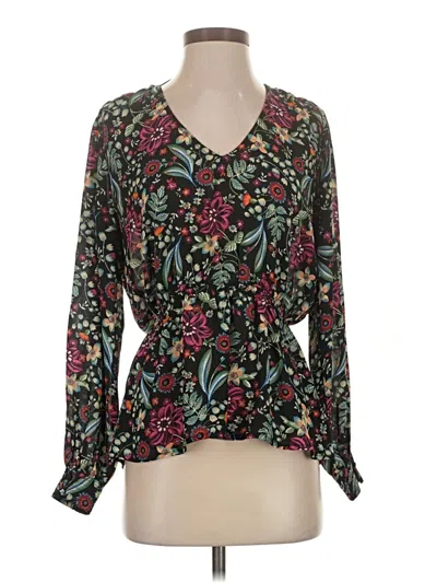 Pre-owned Gimmicks Long Sleeve Blouse In Green