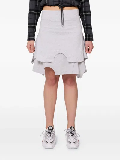 GINA CORRIERI LAYERED -T-SKIRTS MINI SKIRT