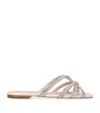 Gina Crystal-embellished Paris Flats In Pink