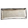 Gina De Santis Ceramics Luna Large Rectangular Trays In Sand