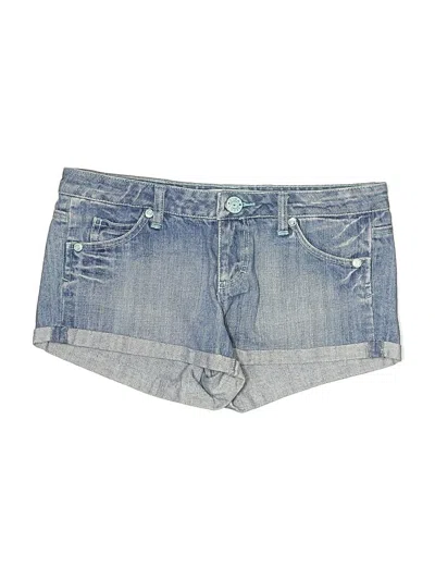 Pre-owned Gina Denim Shorts In Blue