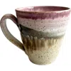 Gina Desantis Ceramics Borealis Cafe Cups In Purple