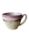 Gina Desantis Ceramics Borealis Cappuccino Cups In Purple