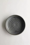 Gina Desantis Ceramics Concentric Side Plate In Gray