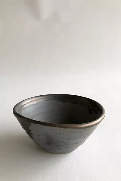 Gina Desantis Ceramics Gina Desantis Large Dip Bowl In Gray