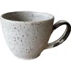 Gina Desantis Ceramics The Luna Cappuccino Mug In Gray