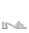 Gina Embellished Utah Mules 50 In Silver