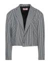 Gina Gorgeous Woman Blazer Black Size 4 Polyester, Viscose, Elastane In Black