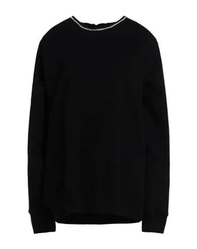 Gina Gorgeous Woman Sweatshirt Black Size M Cotton, Polyester