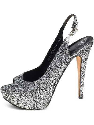 Pre-owned Gina  130mm Leather Heeled Sandals