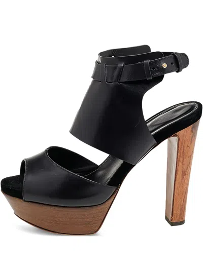 Pre-owned Gina  135mm Platform Sandals
