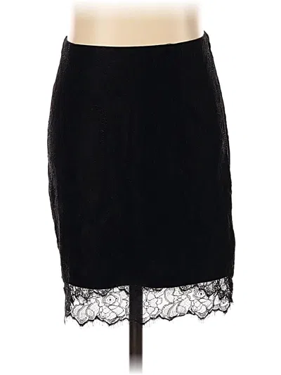 Pre-owned Gina Tricot Formal Skirt In Black