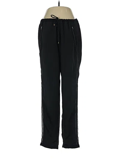 Pre-owned Gina Tricot Track Pants In Black