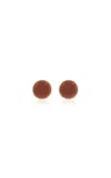Ginette Ny 18k Rose Gold Sandstone Earrings