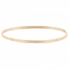 Ginette Ny Circles Bangle 3 Pack In Gold
