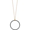 Ginette Ny Circles Necklace In Gold