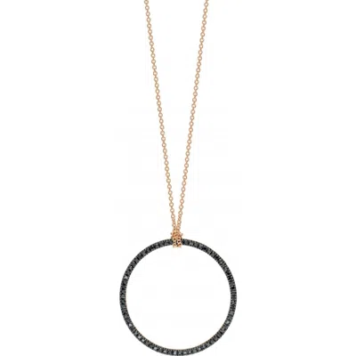 Ginette Ny Circles Necklace In Gold