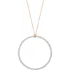 Ginette Ny Circles Necklace In Gold