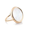 Ginette Ny Disc Ring In Gold