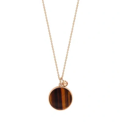 Ginette Ny Ever Necklace In Brown