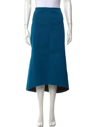 Pre-owned Ginger & Smart Midi Length Skirt In Blue