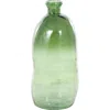 Ginger Birch Studio Abstract Recycled Glass Vase In Green
