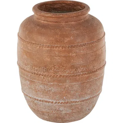 Ginger Birch Studio Brown Magnesium Oxide Vase