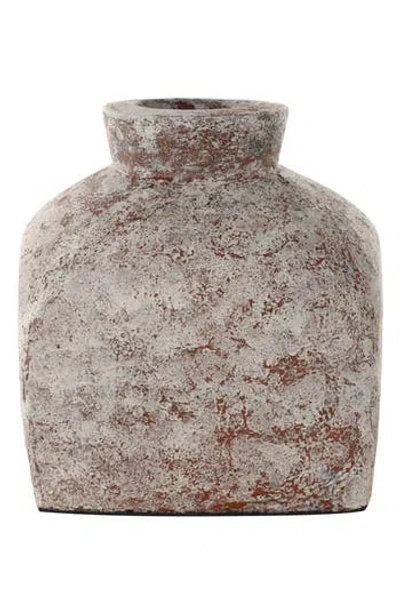 Ginger Birch Studio Brown Terracotta Vase