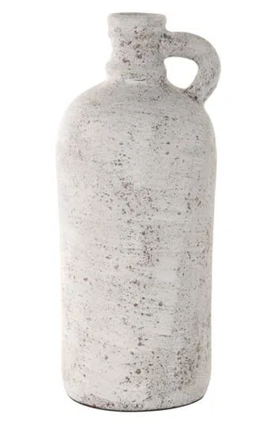 Ginger Birch Studio Cream Ceramic Vase