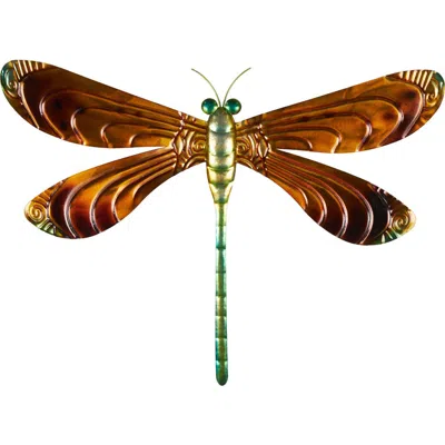 Ginger Birch Studio Dragonfly Wall Decor In Multi Colored