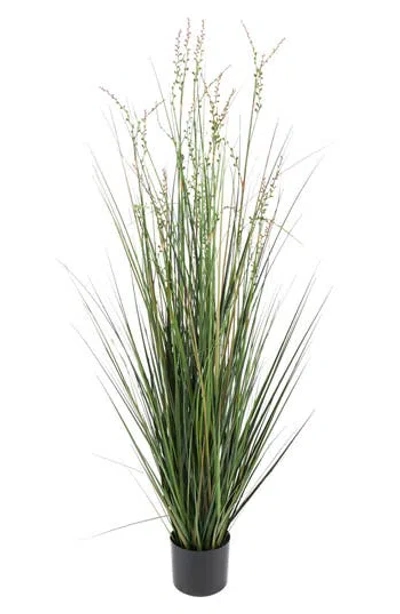 Ginger Birch Studio Green Faux Foliage Potted Artificial Plant In Yellow/green