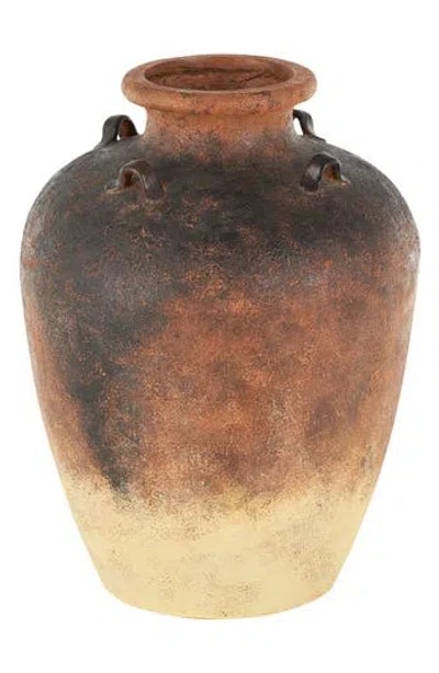 Ginger Birch Studio Magnesia Vase In Copper
