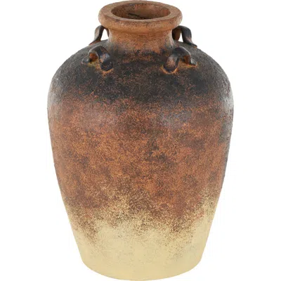 Ginger Birch Studio Magnesia Vase In Copper
