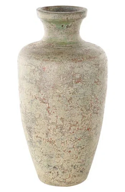 Ginger Birch Studio Tall Ceramic Vase In Brown