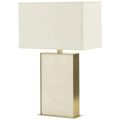 Pre-owned Ginger Brown Table Lamp Circumeo In Rock Crystal And Brass By
