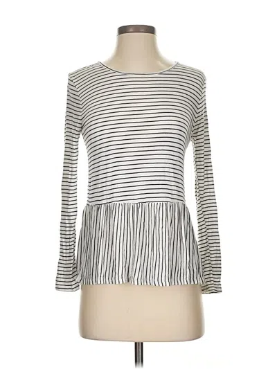 Pre-owned Ginger G 3/4 Sleeve T-shirt In White