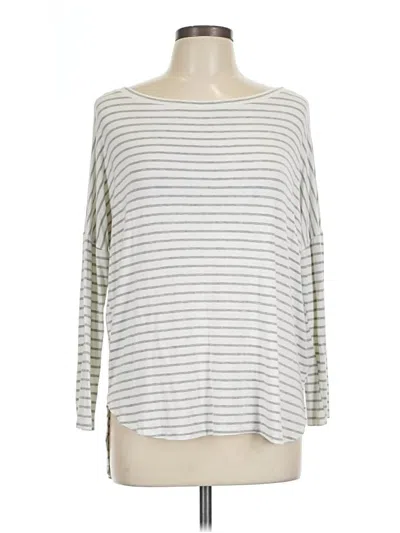 Pre-owned Ginger G 3/4 Sleeve T-shirt In White