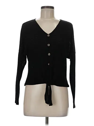 Pre-owned Ginger G Cardigan Sweater In Black